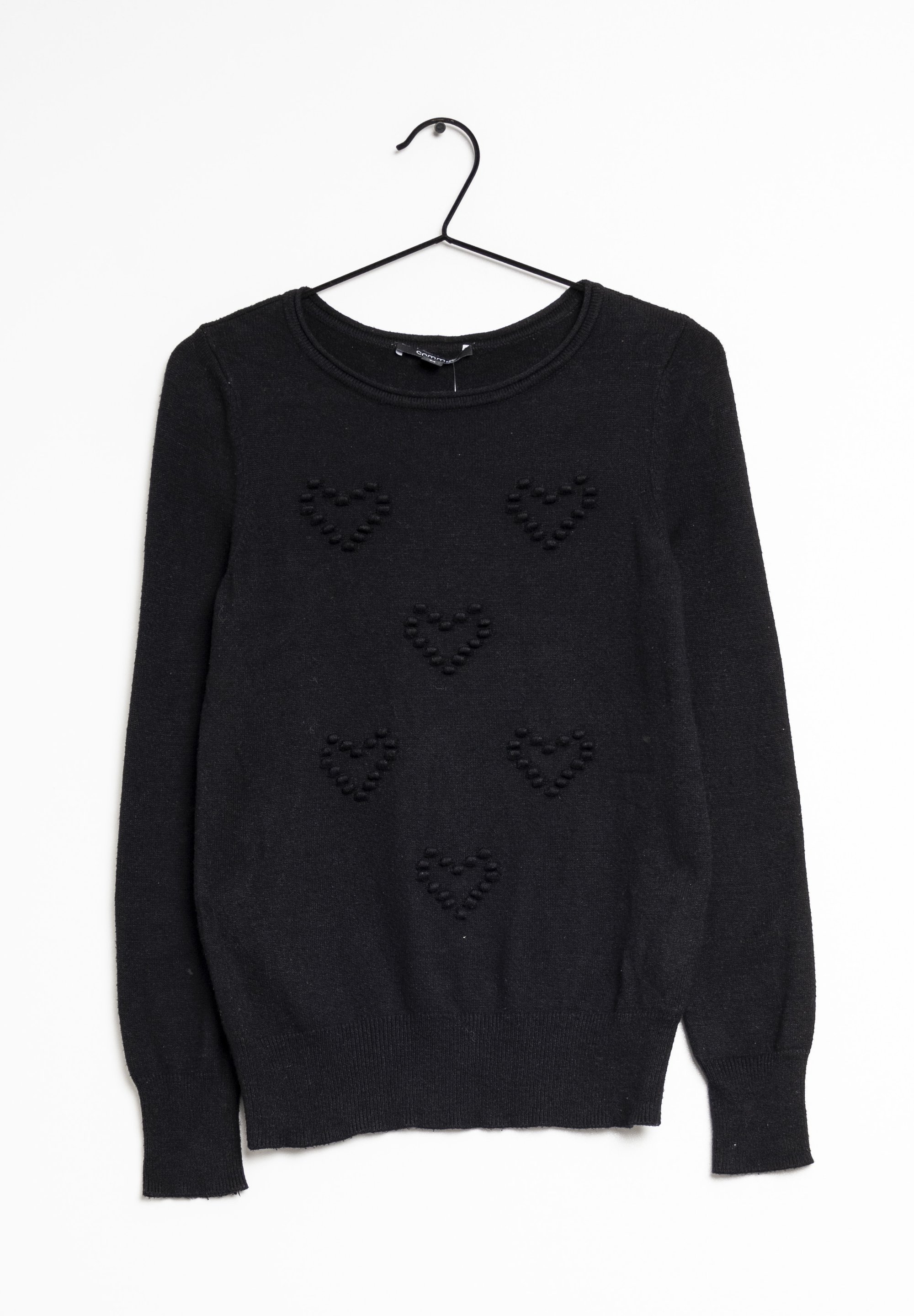 comma Strickpullover black/schwarz (Pre-owned)