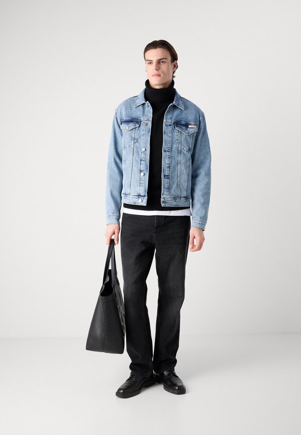 SLIM JACKET - Denim jacket - denim light2