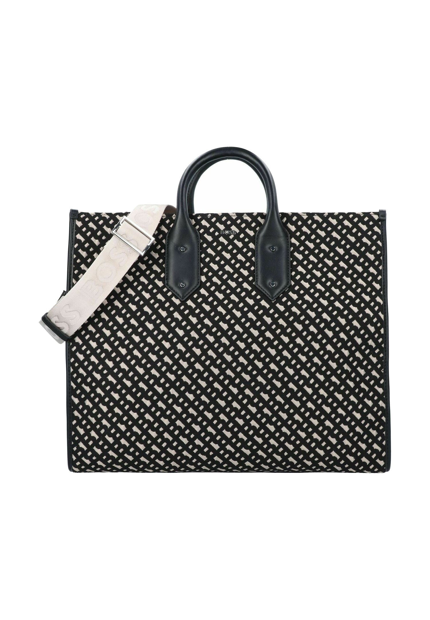 BOSS SANDY - Tote bag - dark blue/black - Zalando