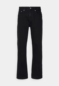 STRAIGHT - Calças de ganga de perna direita - denim black