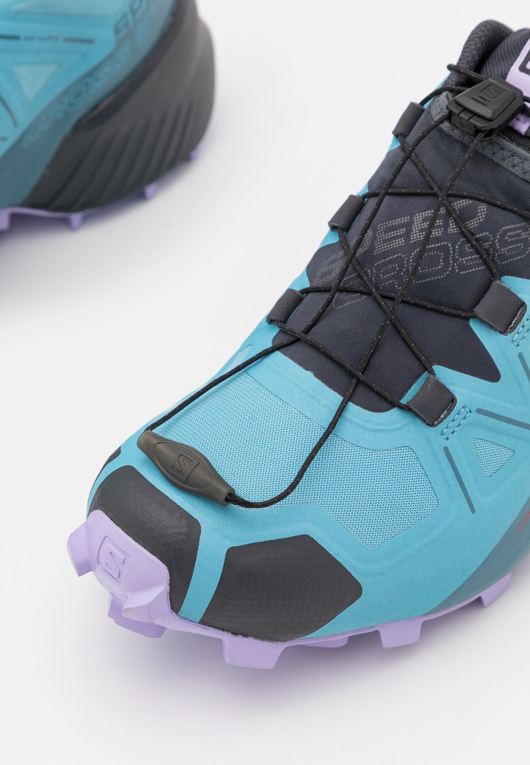 Salomon SPEEDCROSS 5 GTX - Chaussures de running - delphinium blue/mallard  blue/lavender/bleu pétrole - ZALANDO.FR