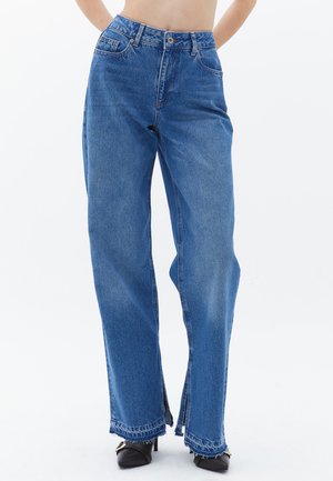 Flared Jeans - rodeo blue denim