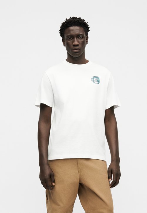 The North Face BASECAMP BARISTA RELAXED SHORT SLEEVE - Print T-shirt - white/pacific teal — foto 3
