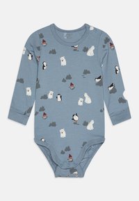 Lindex ARCTIC PRINT UNISEX - Σώμα - light dusty blue