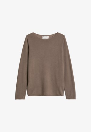 Marc O'Polo, KNIT PULLOVERS LONGSLEEVE - Trui - stone taupe