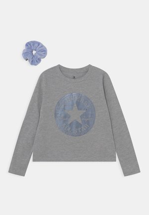 FOIL CHUCK PATCH TEE - T-shirt con stampa - dark grey heather