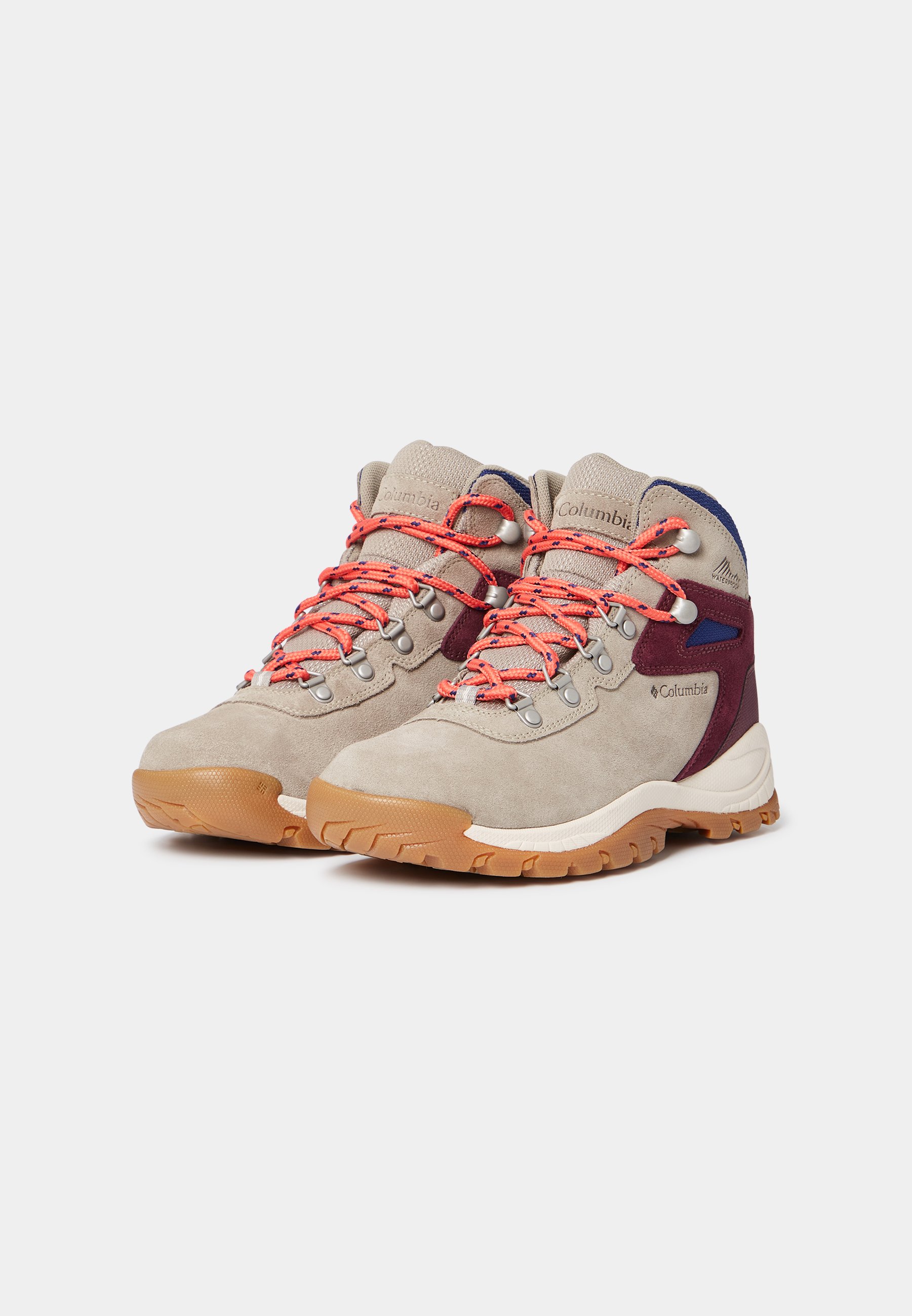 Columbia NEWTON RIDGE PLUS II WATERPROOF - Bergschoenen -  kettle/marionberry/zwart - Zalando.be