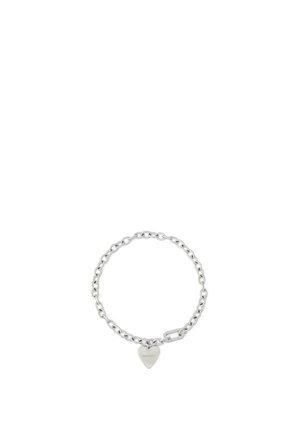 LIA HEART CHARM CHUNKY  - Collier - silver