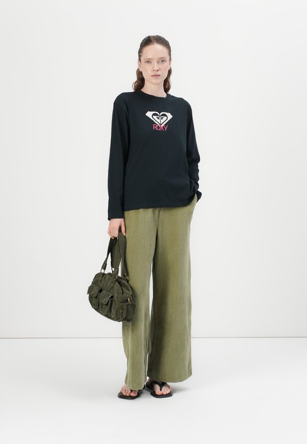 HANGLOOSE ART - Long sleeved top - anthracite2