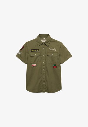 Superdry & Co, SUPERDRY SHORT SLEEVE SCOUT SHIRT. - Blusa - wild khaki