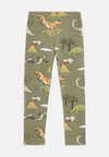 LEGGINGS DINO - Trikoot - light dusty green