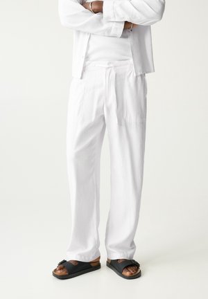 Pantalon classique - white