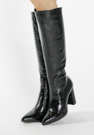Boots - schwarz schlange