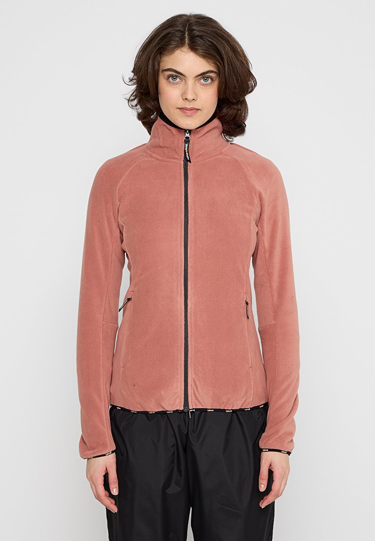 RUKKA Fleecejas roze