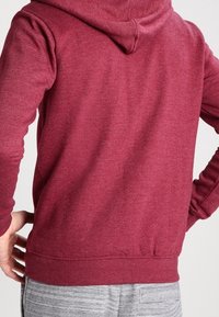 Blend Mikina na zip - bordeaux