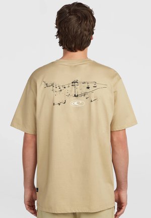 O'Neill, O'NEILL MUST-HAVE BACK GRAPHIC T-SHIRT UNISEX - Print T-shirt - olive blush