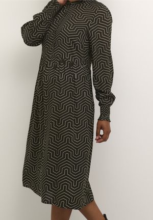 Skjortekjole - dark green