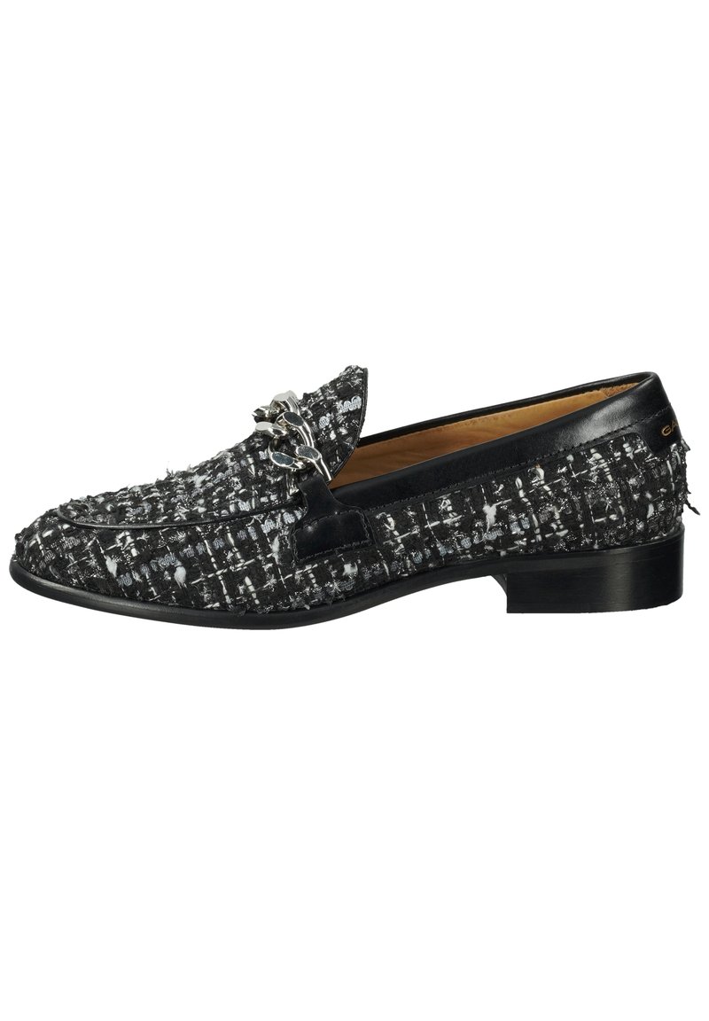 GANT KENNEDII - Slip-ons - black check