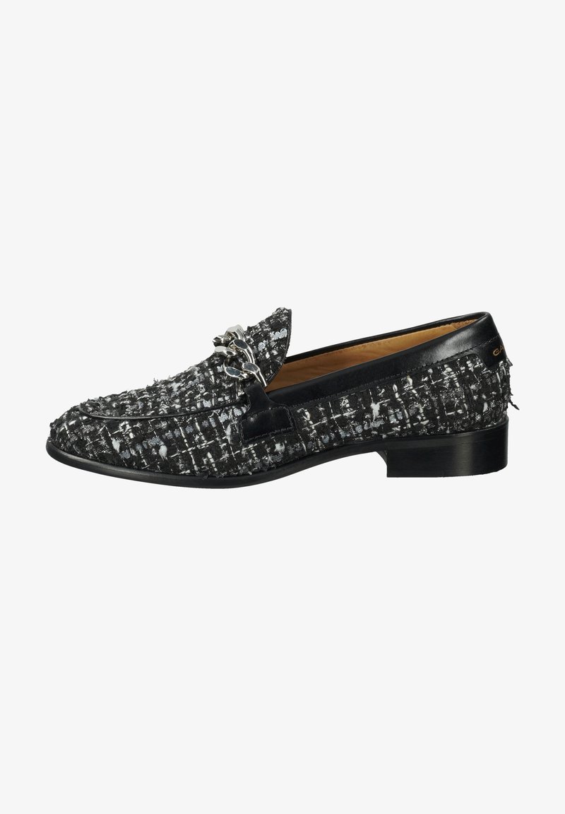 GANT KENNEDII - Slip-ons - black check