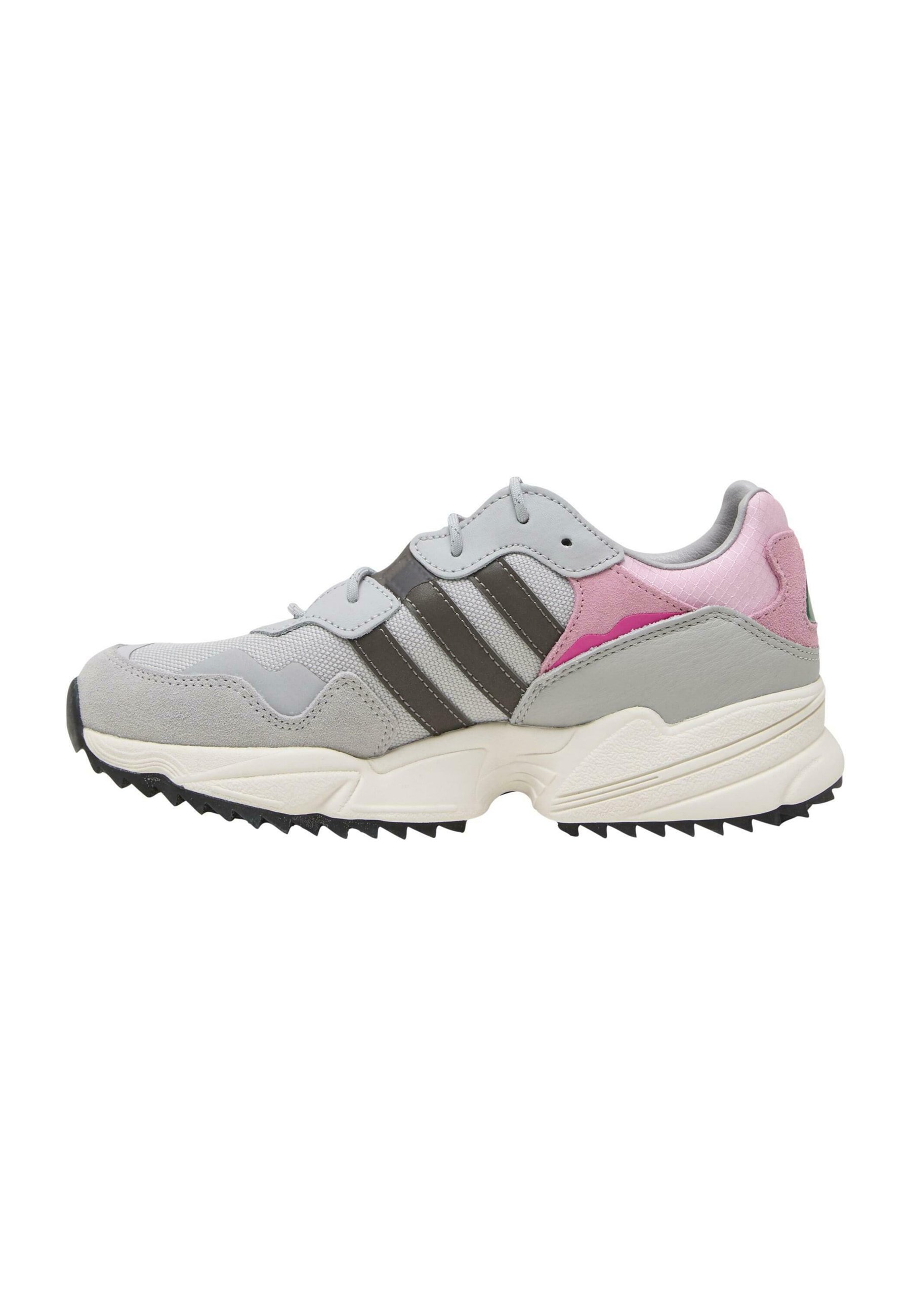 adidas gazelle silver green womens Adidas Yung-96 Big Kids Shoes Grey/Orchid Tint/Cloud White – Sports Plaza NY main image 1