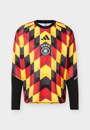 adidas Performance, GERMANY 26 HOME PRE MATCH WARM TOP - Μπλούζα με μακριά μανίκια - black/team yellow