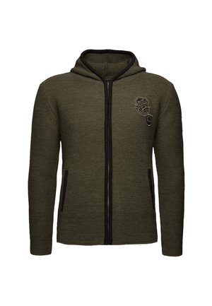 BASTIAN  - Cardigan - oliv