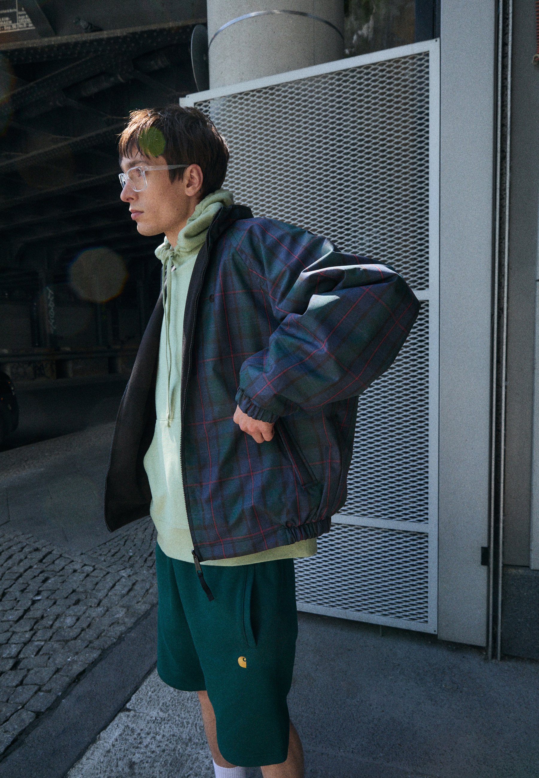 Carhartt WIP REVERSIBLE PLANER JACKET - Light jacket - force blue 