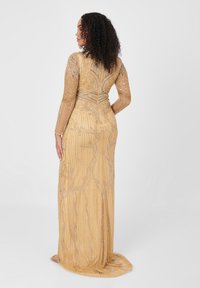 Maryisa EMBELLISHED SEQUINS MODEST - Galajurk - gold