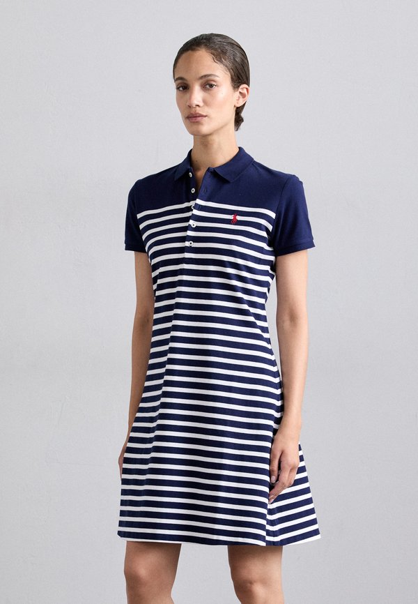 STRIPED POLO SHIRTDRESS - Day dress