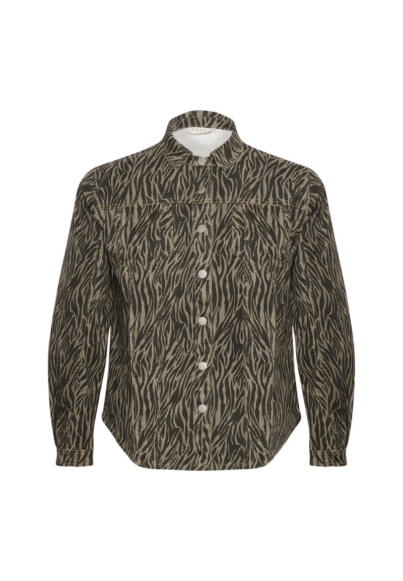 Kaffe Curve Overhemdblouse bruin