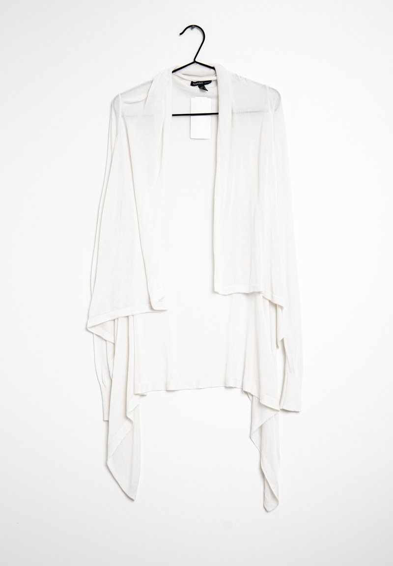 Mango Gilet - white