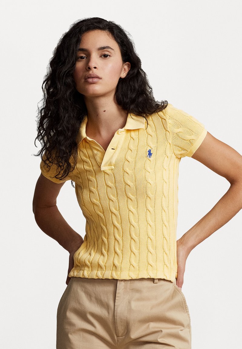 Polo Ralph Lauren COTTON SHORT SLEEVE POLO SHIRT - Polo - fall yellow