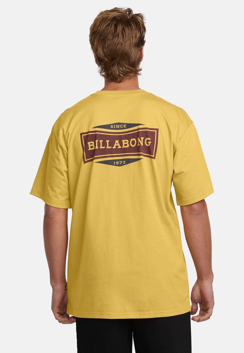 Billabong WALLED - T-shirt print - yellow