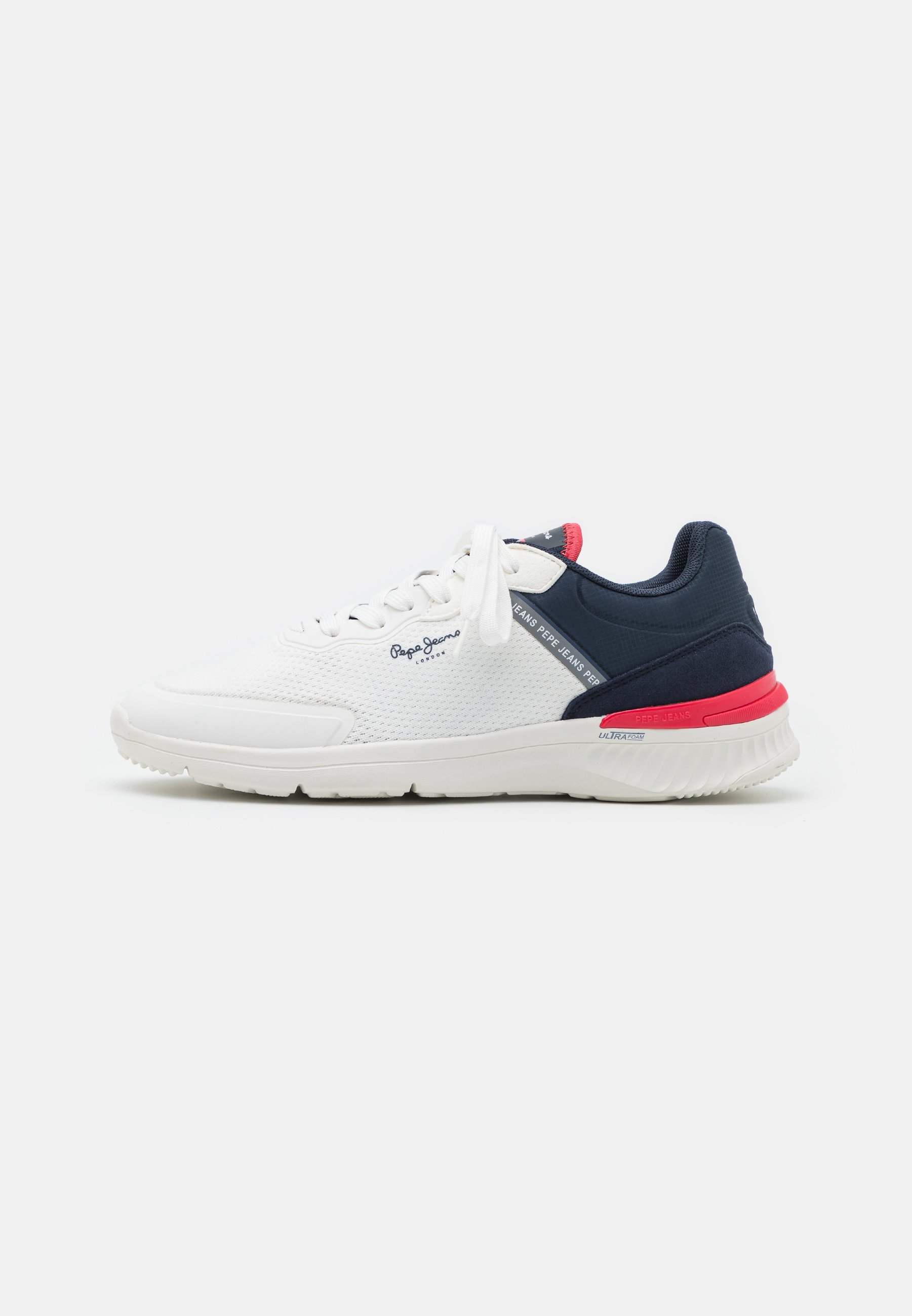 Pepe Jeans JAY PRO HALF - Trainers - white - Zalando.co.uk