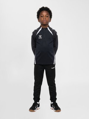 Hummel, Langærmet T-shirt - black asphalt