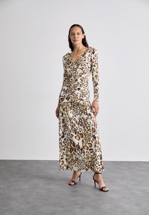LEOPARD ELLEN GOWN - Robe de cocktail - moonshine