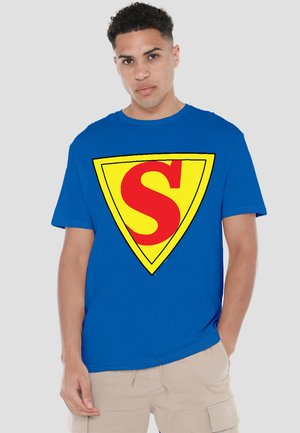 Cotton Soul, SUPERMAN SHIELD 1939 - Print T-shirt - royal blue