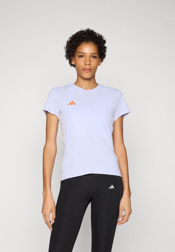 ADIZERO TEE - Sports T-shirt - violet tone