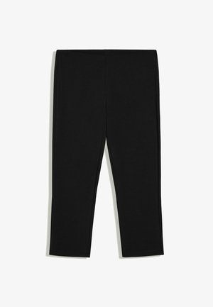 Bershka, CAPRI - TROUSERS - Pantalon classique - black