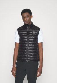 KARL LAGERFELD VEST - Väst - black