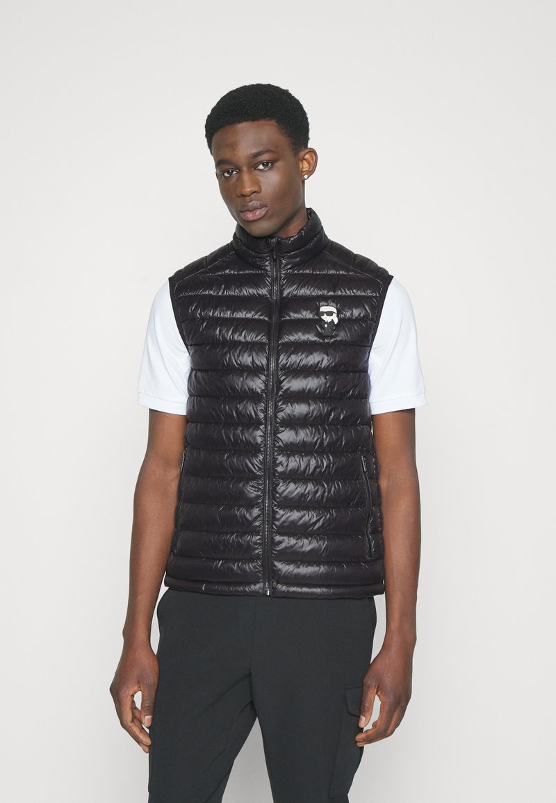 KARL LAGERFELD VEST - Väst - black