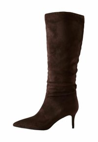 REGULAR FIT - KNEE HIGH - Stiefel - chocolate brown