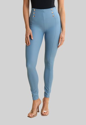 Leggings - faded denim