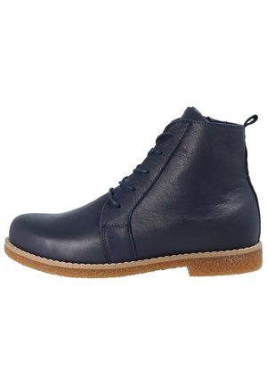 Lace-up ankle boots - blau