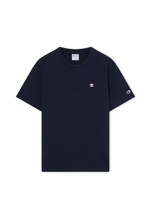 Champion, CHAMPION CREWNECK T-SHIRT CHAMPION MODERN HERITAGE - T-shirt basic - dark blue