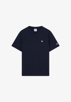 Champion, CHAMPION CREWNECK T-SHIRT CHAMPION MODERN HERITAGE - T-shirt basic - dark blue