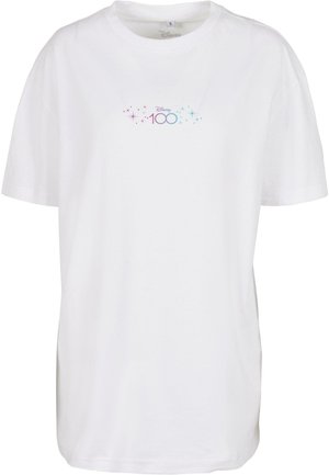 Merchcode DISNEY 100 CASTLE TEE - T-shirt imprimé - white