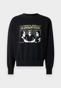 SUBWAY CREW NECK - Sweatshirt - black