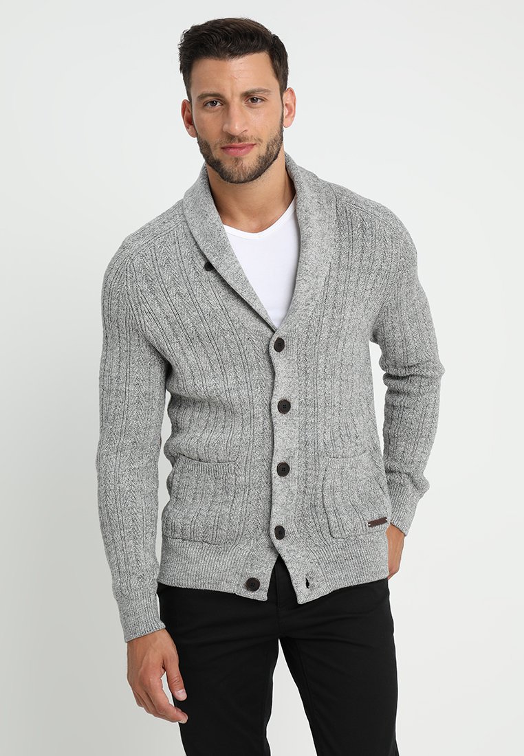 Pier One - Gilet - mottled dark grey, Agrandir