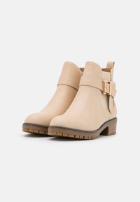 Anna Field Wide Fit Kotníkové boty - beige